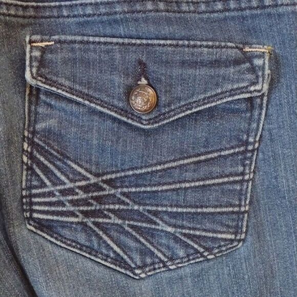Lee Perfect Fit Just Below the Waist Denim Bootcut Jeans Size 12 Short - Picture 4 of 12